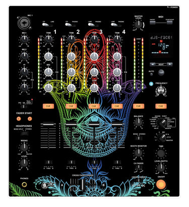 Pioneer DJ DJM 700 Skin Henna Rainbow